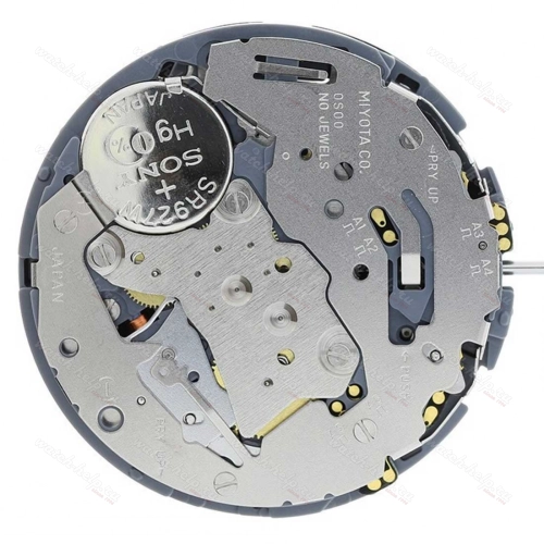 Картинка MIYOTA 0S00 Chronograph - механизм для часов кварцевый 13 ½, Япония