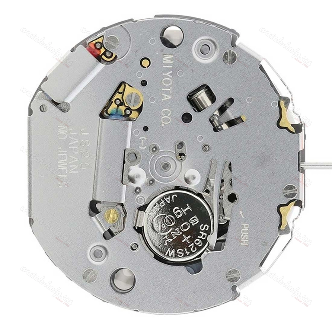 Картинка MIYOTA JS26 Small second chronograph - механизм для часов кварцевый 12 ½, Япония