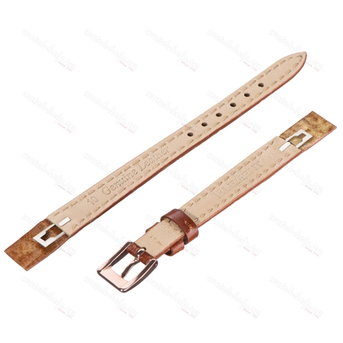 Картинка ELEMENT 855 Open ends - ремешок для часов светло-коричневый, кожа, аллигатор, Германия