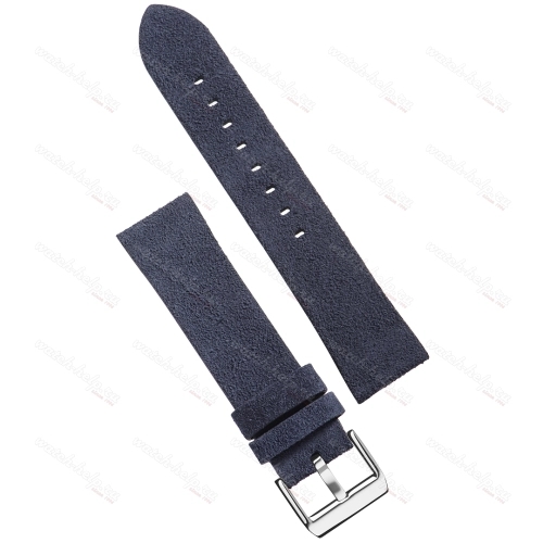 Картинка Stailer Premium 5737 Alaska - ремешок для часов синий, итальянская кожа растительного дубления, замша, Германия