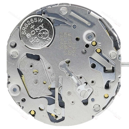 Картинка MIYOTA FS60 Chronograph - механизм для часов кварцевый 10 ½, Япония