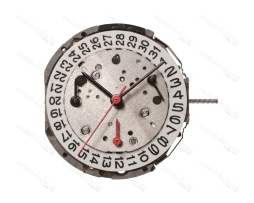 Картинка MIYOTA  JS36 Small second chronograph - механизм для часов кварцевый 12 ½, Япония