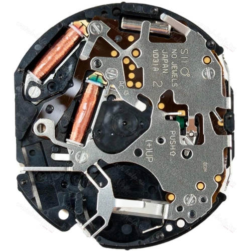 Картинка TMI VD31 Dual time movement (vd3) - механизм для часов кварцевый 12 ¾, Япония