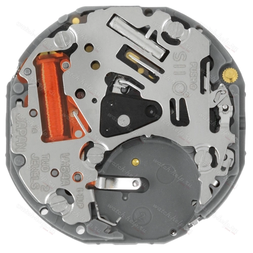 Картинка TMI VH64 Sweep second multi-eye (vh) - механизм для часов кварцевый 10 ½, Япония