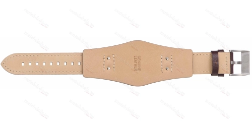 Картинка Fossil CH-2565 OEM Stailer - ремешок для часов коричневый, натуральная кожа телёнка, гладкий, Германия