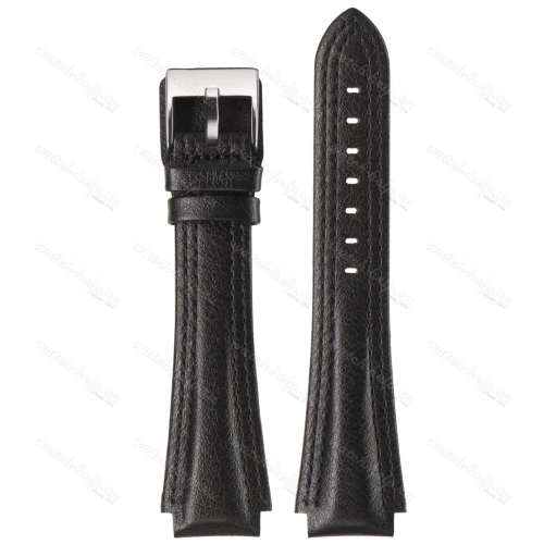 Картинка Stailer Premium 5091 Navigator - ремешок для часов чёрный, итальянская кожа nappa, гладкий, Германия