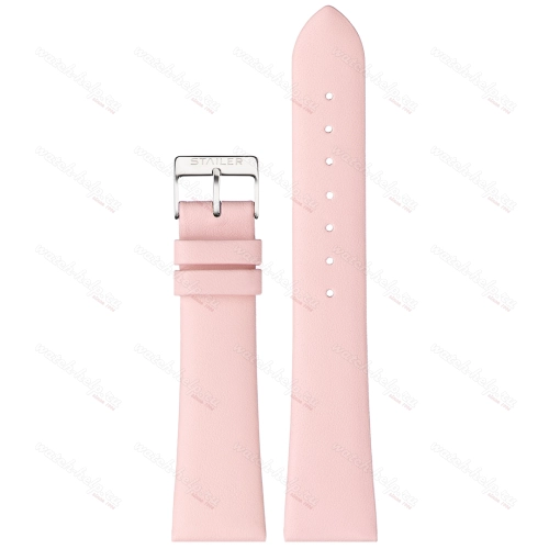 Картинка Stailer 599D Original - ремешок для часов розовый, кожа, гладкий, Германия