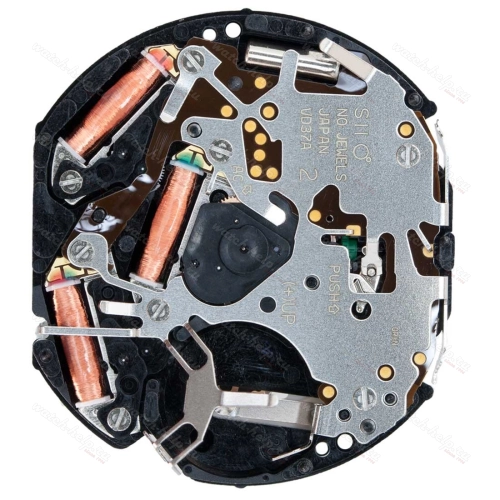 Картинка TMI VD37 Dual time movement (vd3) - механизм для часов кварцевый 12 ¾, Япония