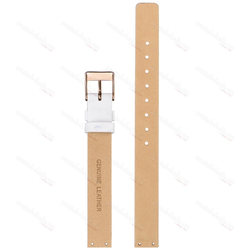 Картинка SKAGEN - 456SRLT OEM Stailer - ремешок для часов белый, натуральная кожа телёнка, гладкий, Германия