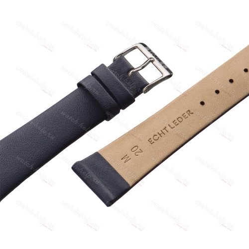 Картинка Stailer 5997 Original - ремешок для часов синий, кожа, гладкий, Германия