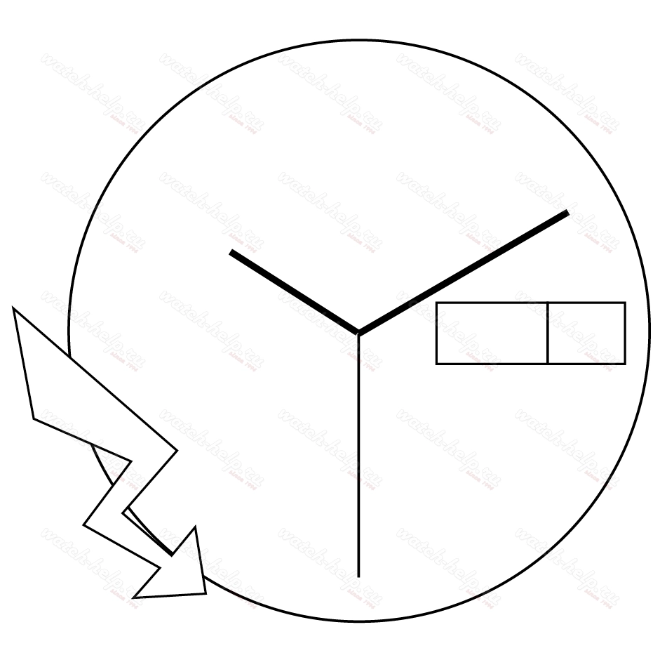 Картинка ETA 804.124 - механизм для часов кварцевый 10 ½, Швейцария