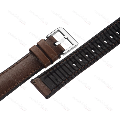 Картинка Stailer Premium 6132 Max endurance sport horween - ремешок для часов коричневый, кожа horween full grain, гладкий, Германия