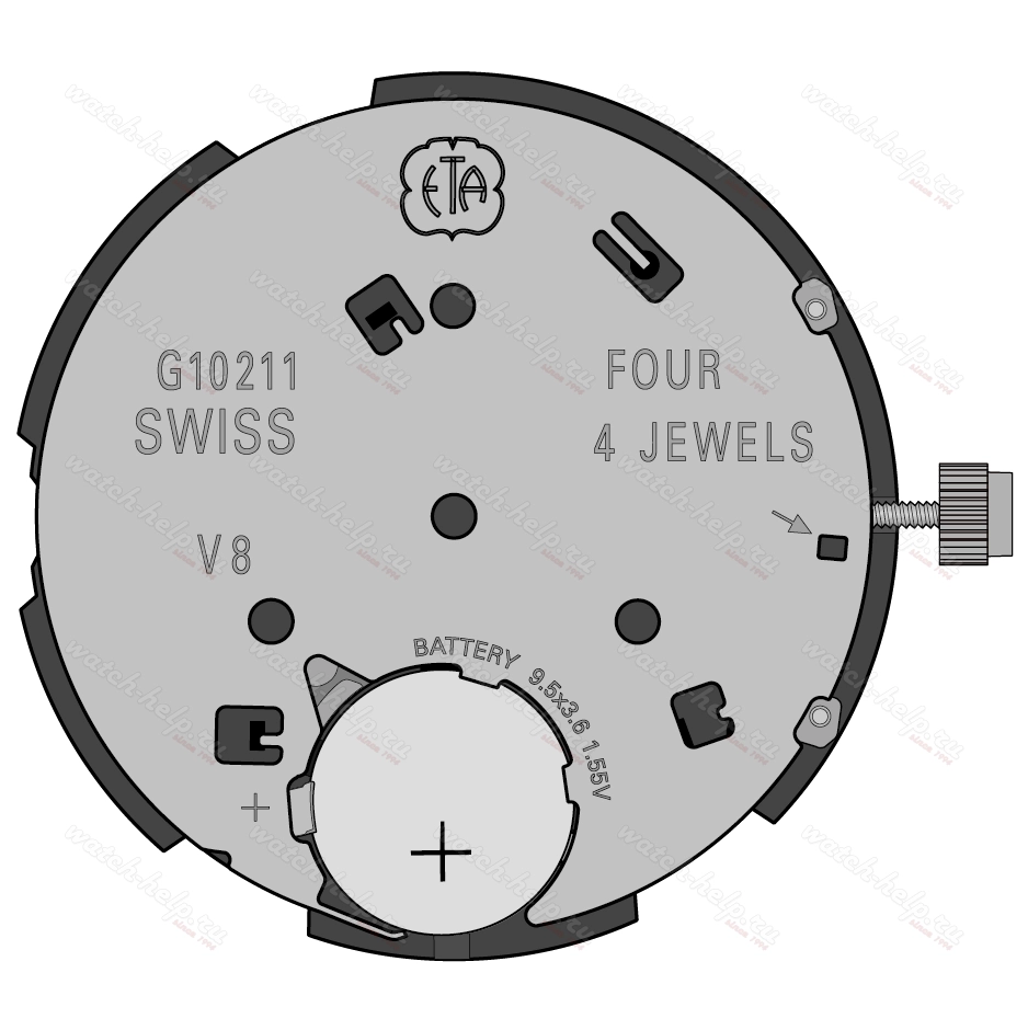 Eta g10 movement sale