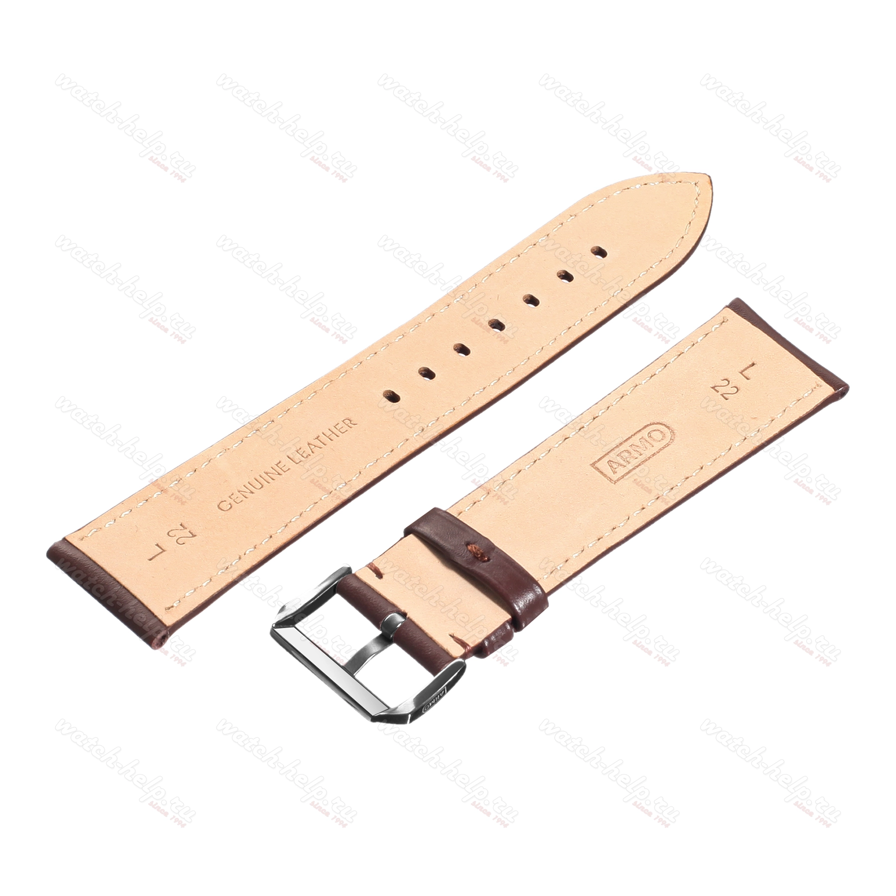 Кожаный ремешок для часов, ARMO Серия - 5702 - 24 L