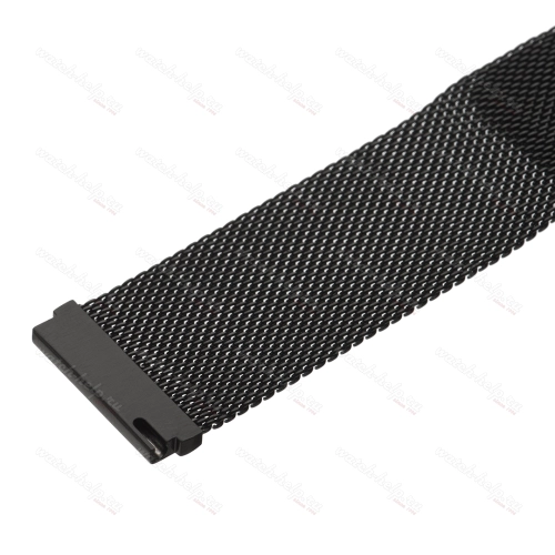 Картинка Сетка Black - браслет для часов чёрный, сталь