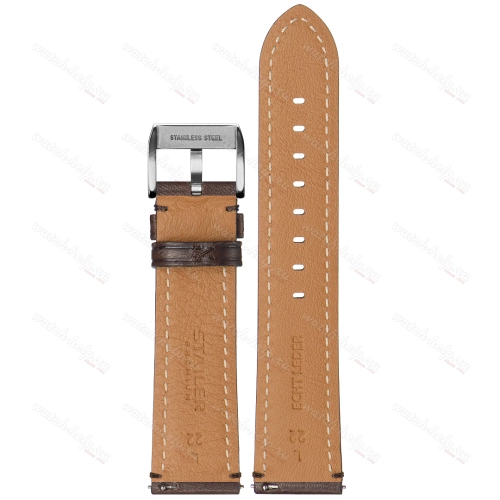 Картинка Stailer Premium 6062 Vintage - ремешок для часов коричневый, итальянская кожа растительного дубления, гладкий, Германия