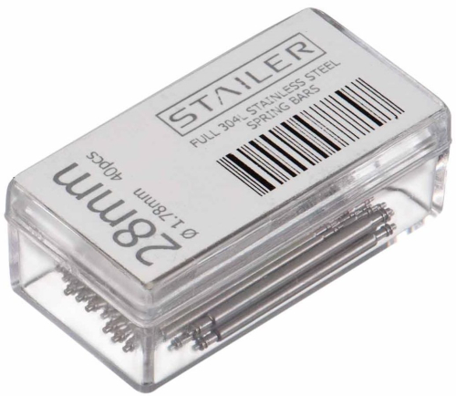 Картинка Шпилька Пружинная 1.5 мм сталь матовая, сталь, Германия