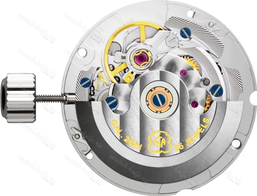 Картинка ETA 2681 Mecaline standard - механизм для часов механический 8 ¾, Швейцария