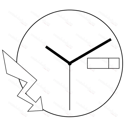 Картинка ETA 805.124 - механизм для часов кварцевый 11 ½, Швейцария