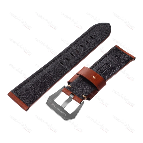 Картинка ARMO 4902 - ремешок для часов коричневый, кожа, аллигатор