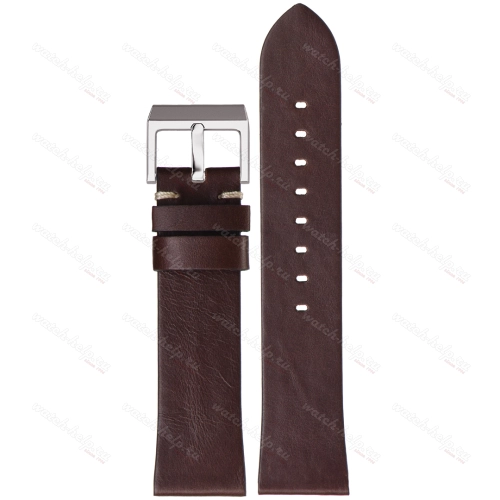 Картинка Stailer Premium 5962 Select - ремешок для часов коричневый, премиальная кожа full grain растительного дубления, гладкий, Германия