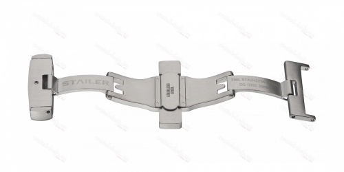 Картинка Stailer DS-0355 - клипса для часов сталь матовая, сталь, Германия