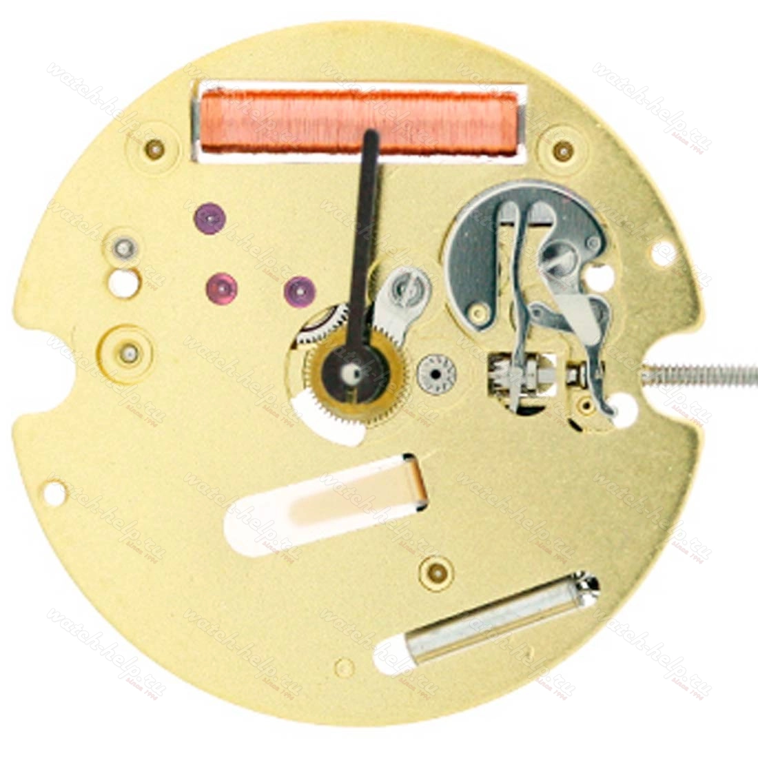 Картинка ISA 127/1301 (127B) Tronic - механизм для часов кварцевый 7 ¾, Швейцария