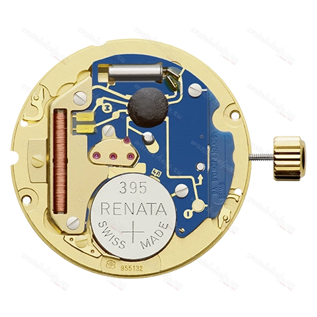 Картинка ETA 955.132 Quartz normflatline - механизм для часов кварцевый 11 ½, Швейцария