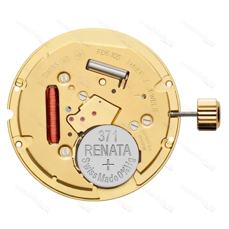 Картинка ETA F06.105 - механизм для часов кварцевый 11 ½, Швейцария