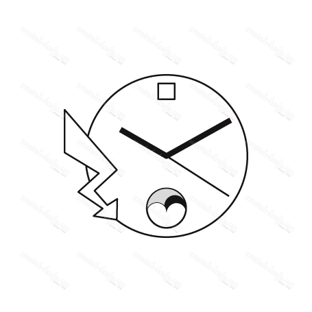 Картинка ETA F05.841 - механизм для часов кварцевый 10 ½, Швейцария