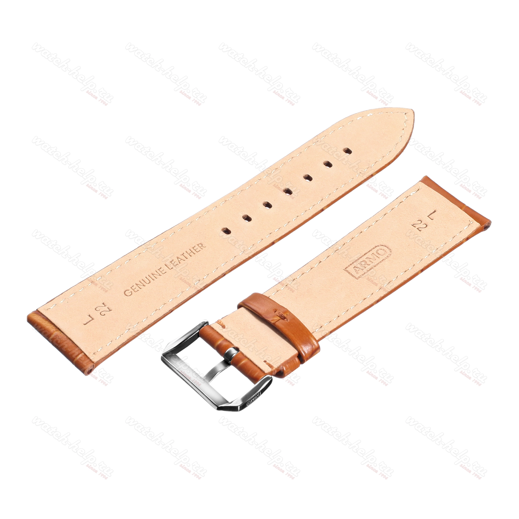 Кожаный ремешок для часов, ARMO Серия - 5905 - 24 L