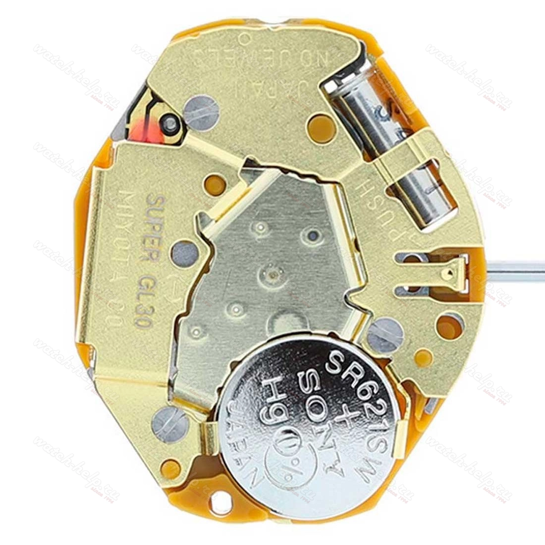 Картинка MIYOTA GL30 Slim - механизм для часов кварцевый 6 ¾ × 8, Япония