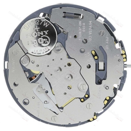 Картинка MIYOTA 0S10 Chronograph - механизм для часов кварцевый 13 ½, Япония