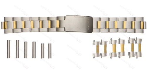 Картинка Stailer BS-85102 IPG Bicolor - браслет для часов комбинированный, сталь, Германия