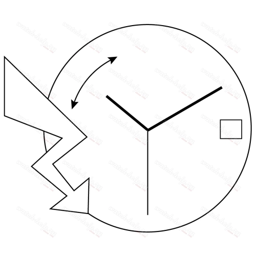Картинка ETA 255.461 - механизм для часов кварцевый 10 ½, Швейцария