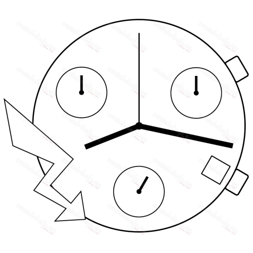 Картинка ETA 251.471 Quartz normflatline - механизм для часов кварцевый 8 ½, Швейцария