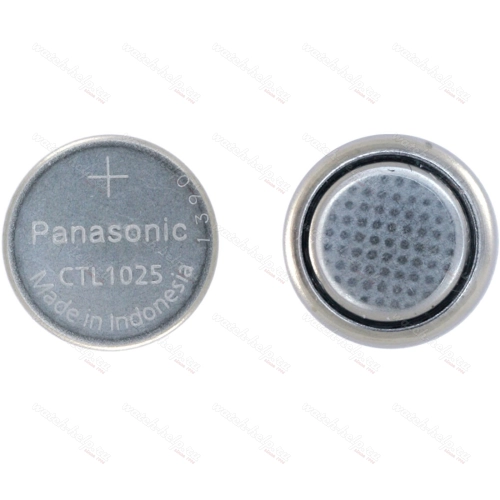 Картинка CASIO 10135068 (CTL1025) - аккумулятор, 2.5 мм x 9.5 мм 2.4 v, Япония