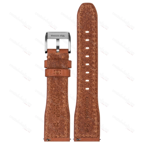 Картинка Stailer Premium 6445 Aviator new - ремешок для часов светло-коричневый, премиальная кожа full grain растительного дубления, гладкий, Германия