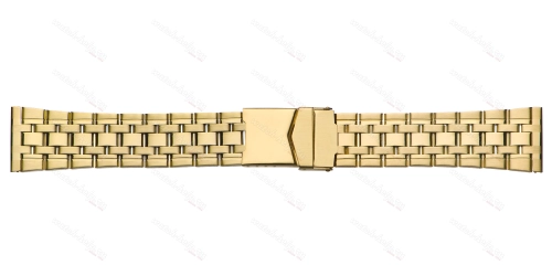 Картинка INOX PLUS V-206 IPGold - браслет для часов, сталь, Китай