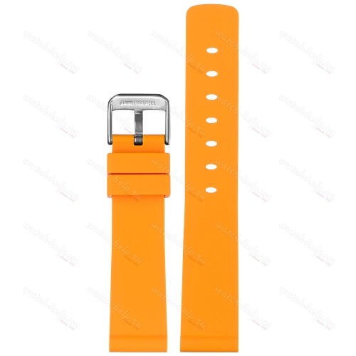 Картинка BC108O - ремешок для часов жёлтый, силикон, Китай