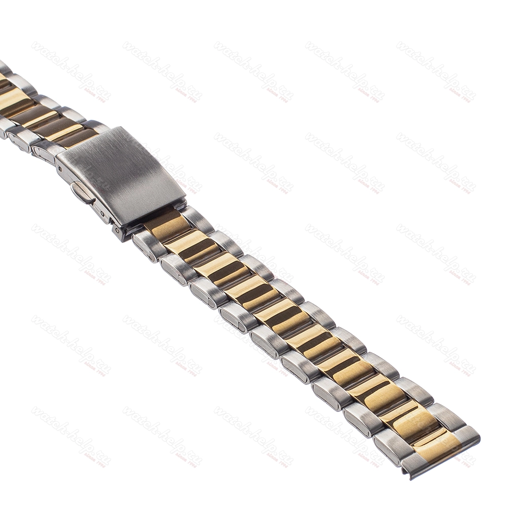 Картинка INOX PLUS V-208 Bicolor - браслет для часов, сталь, Китай