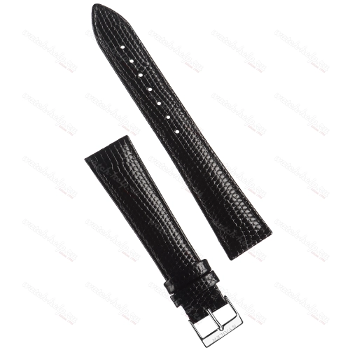 Картинка Stailer 8701 Original - ремешок для часов чёрный, кожа, ящерица, Германия