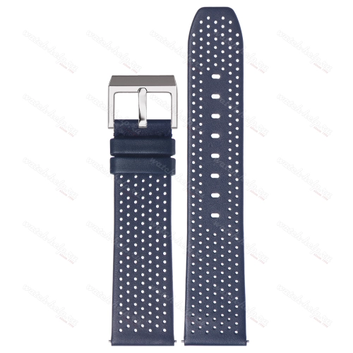 Картинка Stailer Premium 5767 Flex - ремешок для часов синий, кожа horween aniline latigo (сша), гладкий, Германия