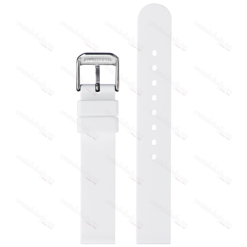 Картинка BC130W - ремешок для часов белый, силикон, Китай