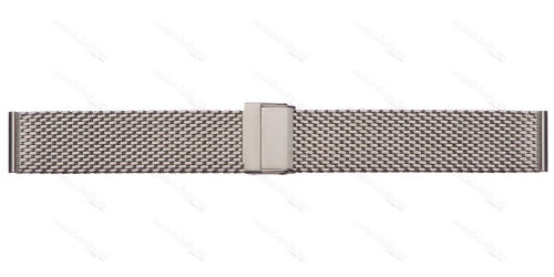 Картинка INOX PLUS M-414 Mate Stainless steel - браслет для часов сталь матовая, сталь, Китай
