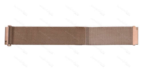 Картинка Сетка Rose - браслет для часов розовое золото, сталь