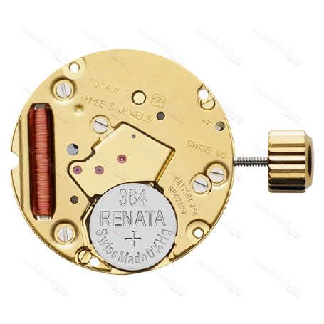 Картинка ETA F03.402 - механизм для часов кварцевый 7 ¾, Швейцария