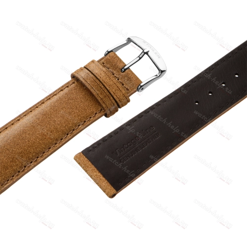 Картинка Stailer Premium 6067 Vintage - ремешок для часов синий, итальянская кожа растительного дубления, гладкий, Германия