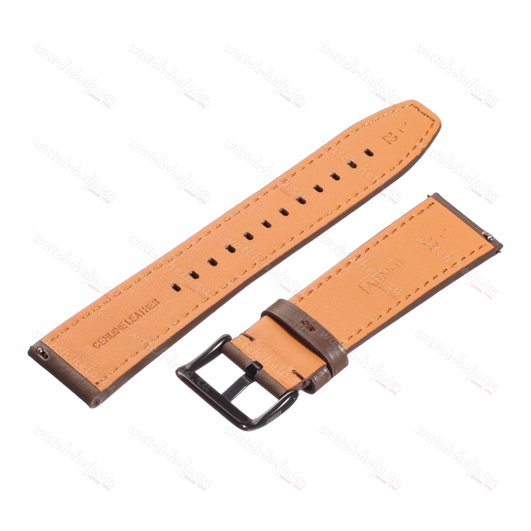 Кожаный ремешок для часов, ARMO Серия - 9702 - 22 L