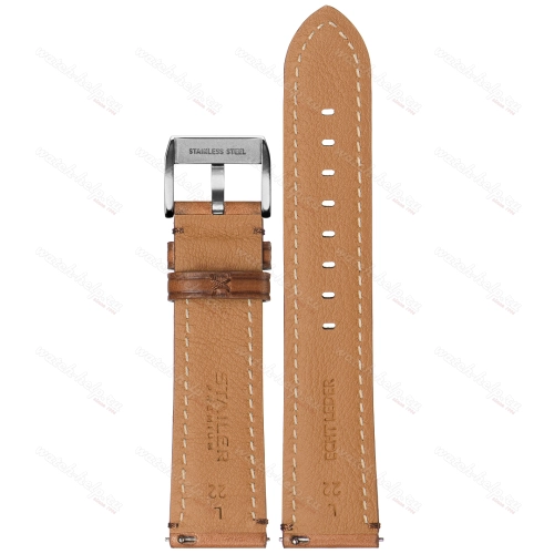 Картинка Stailer Premium 6065 Vintage - ремешок для часов светло-коричневый, итальянская кожа растительного дубления, гладкий, Германия